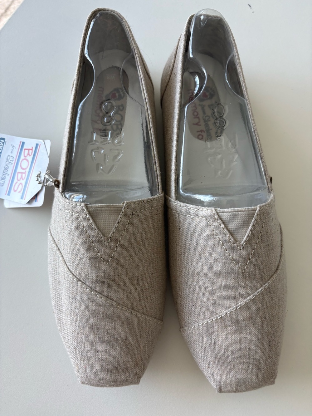 Bobs Beige Loafers - Women’s Size 8 NWT - Picture 2 of 5